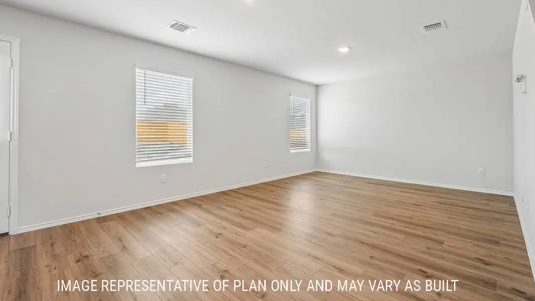 Spacious, unfurnished interior of a new home in Pecan Creek, Temple (Image 16). Spacious, unfurnished interior of a new home in Pecan Creek, Temple (Image 16).