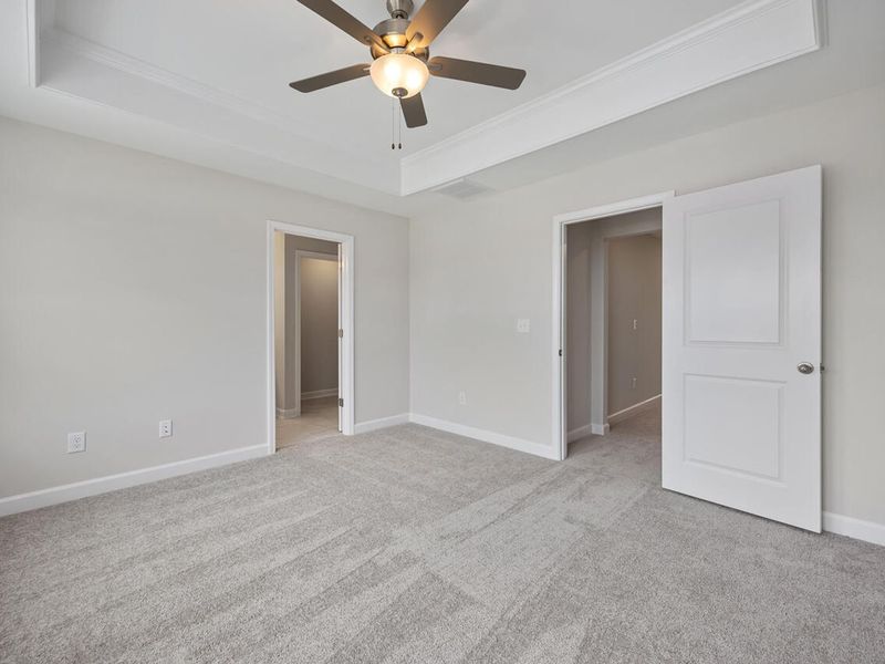 Spacious, unfurnished interior of a new home in Forestville Yard Townhomes, Knightdale (Image 18).