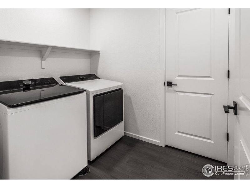 Close-up of interior finishes inside a home in Bloom Trailblazer Collection - Single Family Homes, Fort Collins (Image 16).