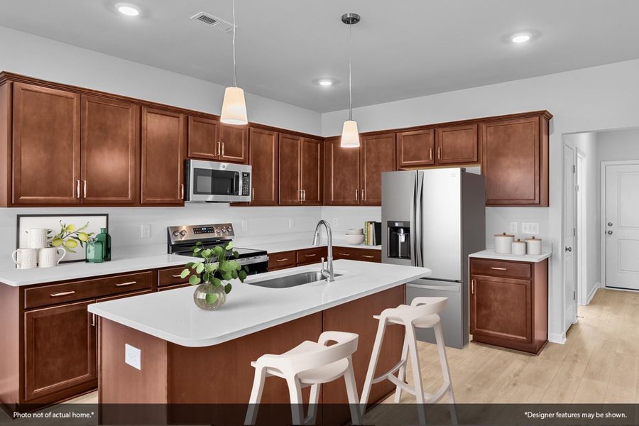 Furnished interior view inside a new home in Six Oaks, Summerville (Image 5).