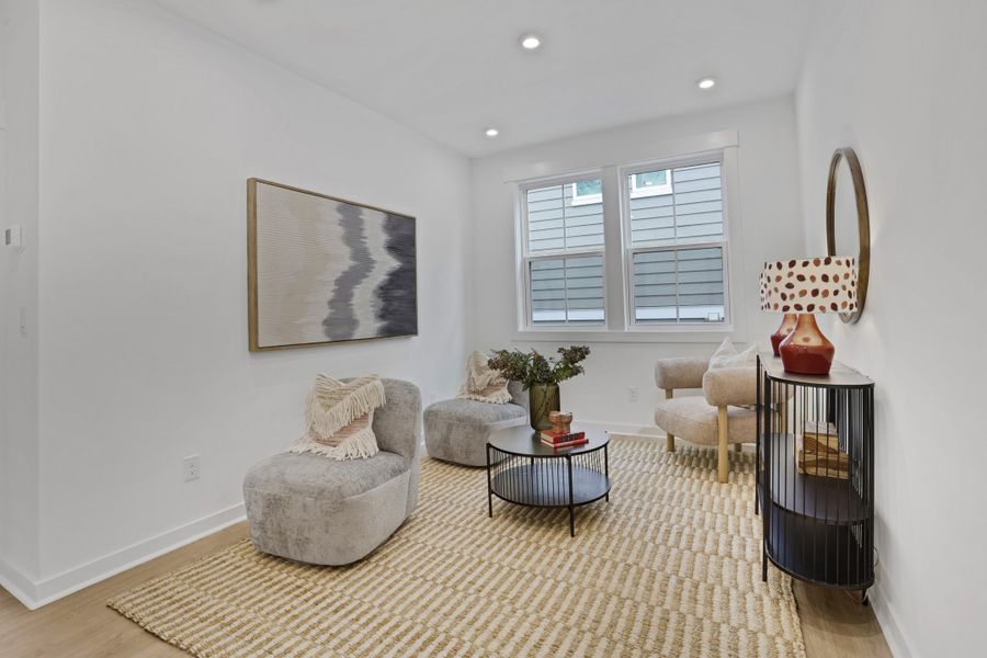 Representative furnished interior of a home built from the Keystone by Beazer Homes in Poppy at GreenHouse, Marietta (Image 10).