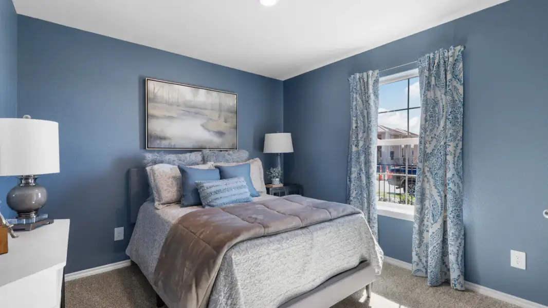 Furnished interior view inside a new home in Rosewood at Beltmill, Fort Worth (Image 29).