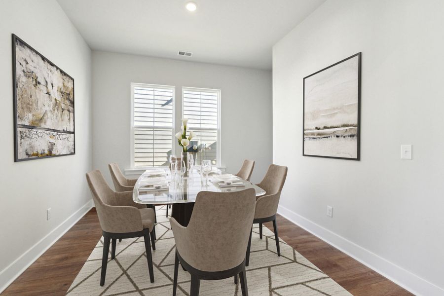 Furnished interior view inside a new home in Carnes Crossroads, Summerville (Image 3).