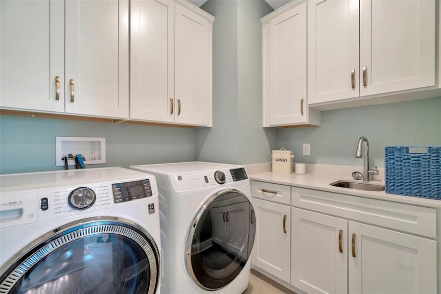 Furnished interior view inside a new home in Primrose at Longleaf, New Port Richey (Image 9).