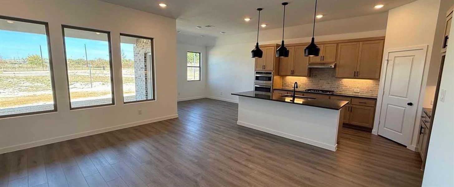 Open Kitchen-Dining Area Construction Progress