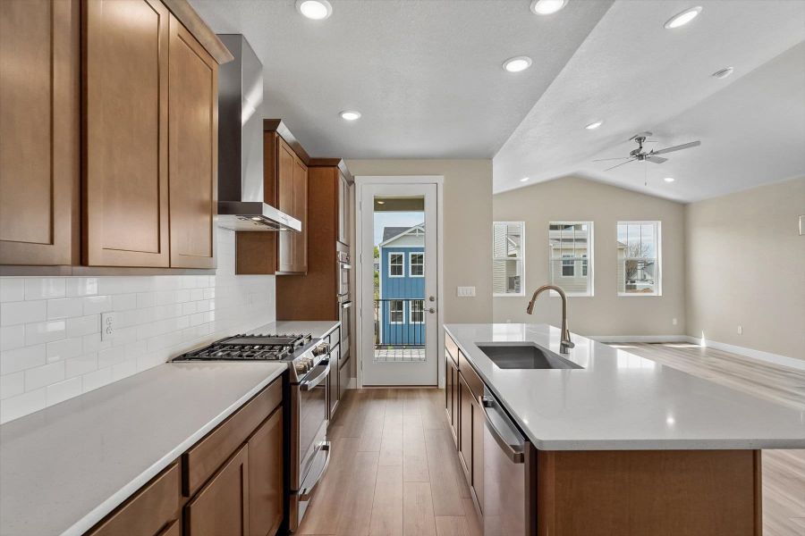 Furnished interior view inside a new home in Pony Park, Colorado Springs (Image 5).
