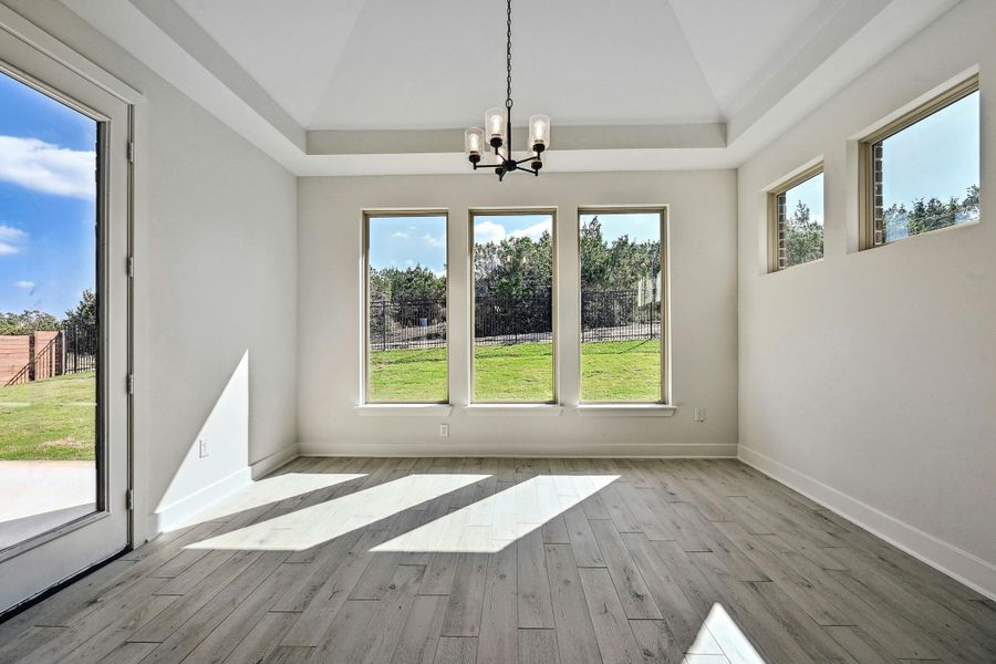 Representative unfurnished interior of a home built from the The Cooper XXL by Westin Homes in The Grand Prairie, Hockley (Image 16). Representative unfurnished interior of a home built from the The Cooper XXL by Westin Homes in The Grand Prairie, Hockley (Image 16).