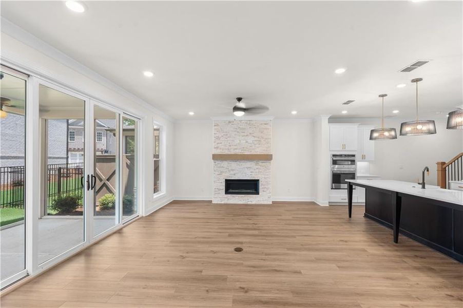 Furnished interior view inside a new home in , Peachtree Corners (Image 15).
