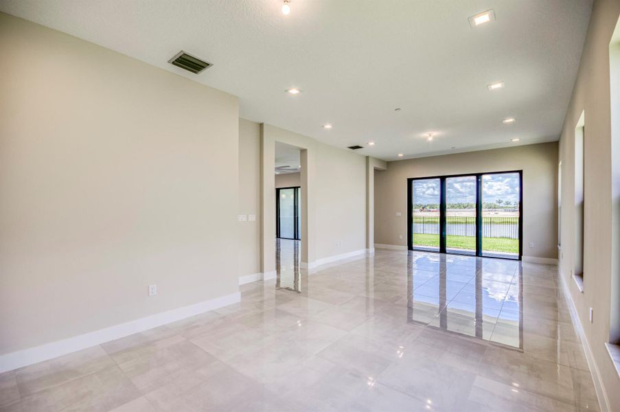 Furnished interior view inside a new home in Apex at Avenir, Palm Beach Gardens (Image 9).