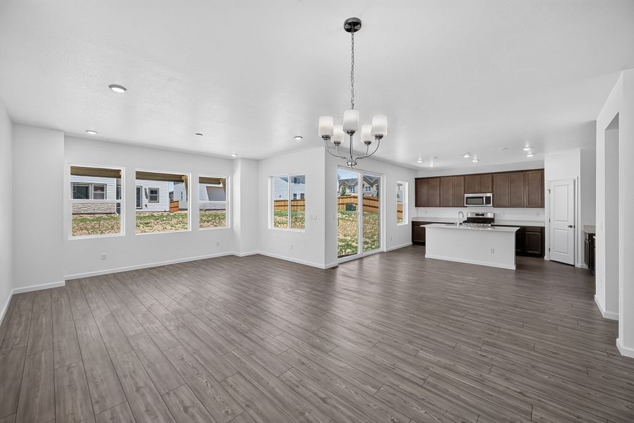 Spacious, unfurnished interior of a new home in Sky Ranch, Watkins (Image 9). Spacious, unfurnished interior of a new home in Sky Ranch, Watkins (Image 9).