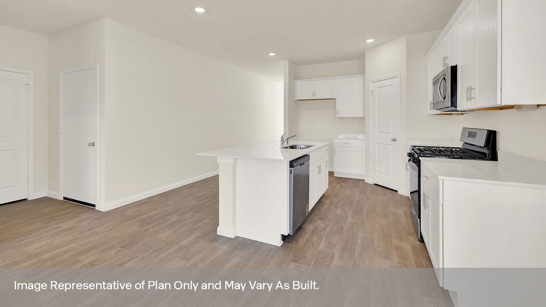 Representative furnished interior of a home built from the The Kendall by D.R. Horton in Paramount, Kyle (Image 9). Representative furnished interior of a home built from the The Kendall by D.R. Horton in Paramount, Kyle (Image 9).