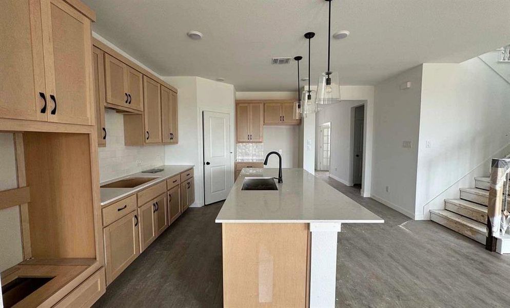 Kitchen Construction Progress featuring the Artisan Collection