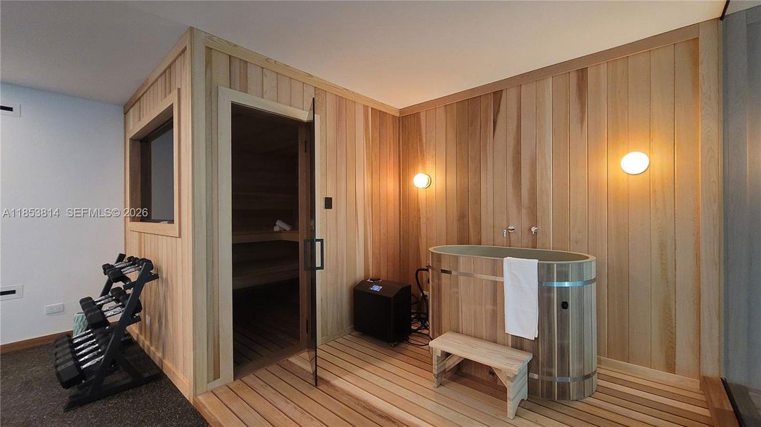 Furnished interior view inside a new home in , Miami Beach (Image 7).