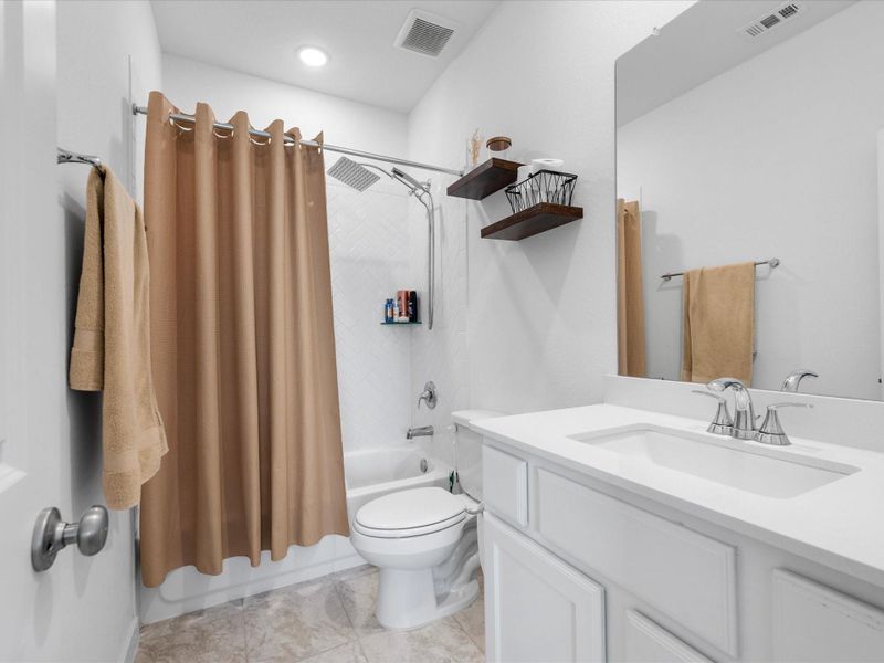 Furnished interior view inside a new home in Emory Glen, Magnolia (Image 9).