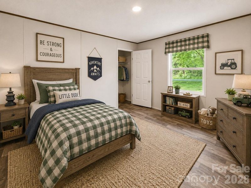 Furnished interior view inside a new home in , Mooresboro (Image 8).