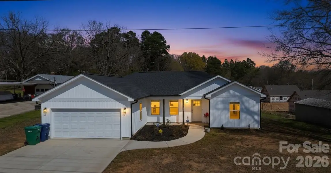 Front exterior of a new home in , Albemarle, NC, highlighting curb appeal (Image 2). Front exterior of a new home in , Albemarle, NC, highlighting curb appeal (Image 2).