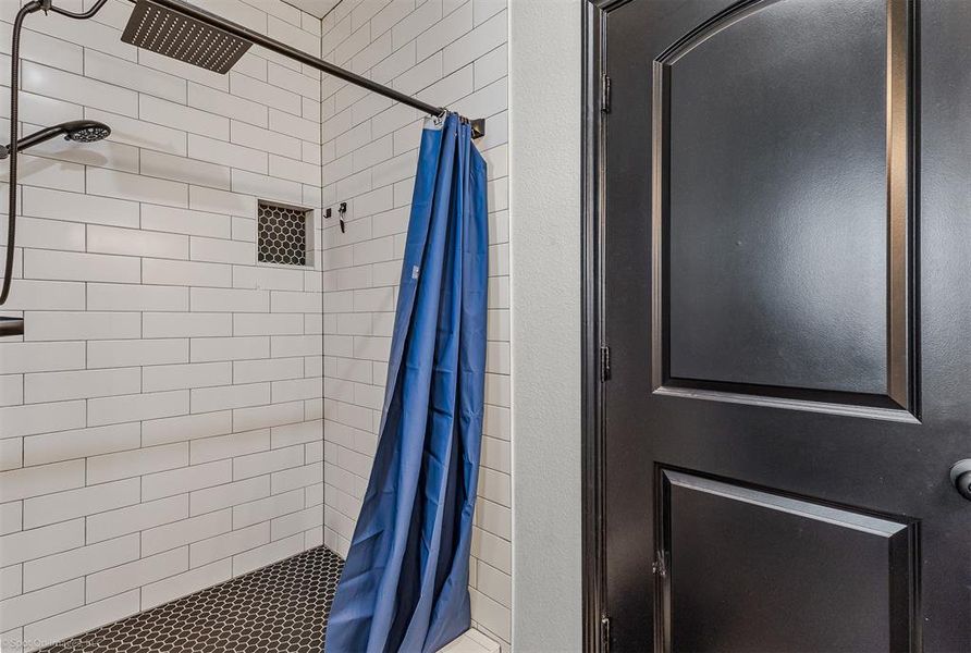 Separate shower in Primary Bath