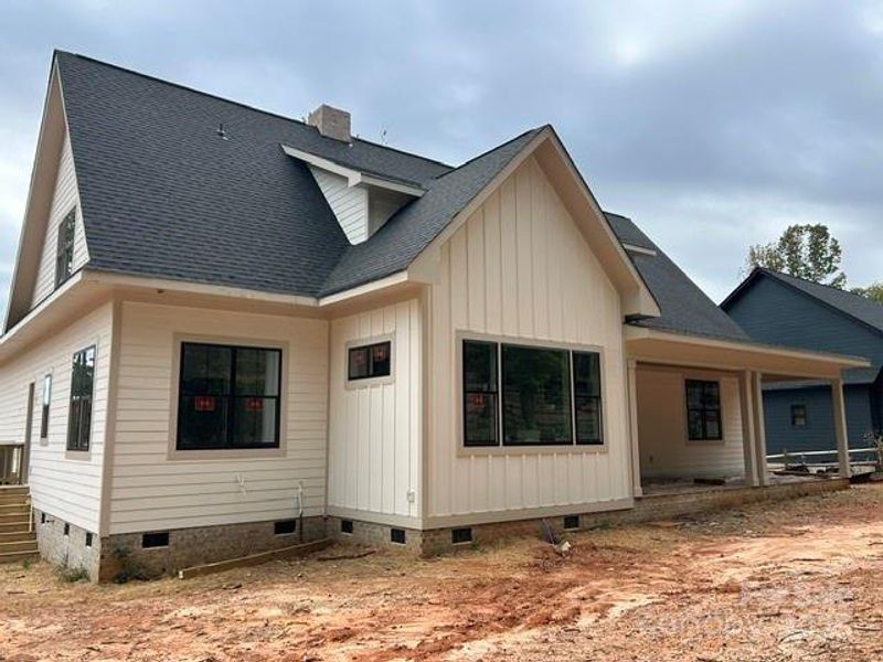 Exterior details and patio area of a home in , Lincolnton (Image 4).