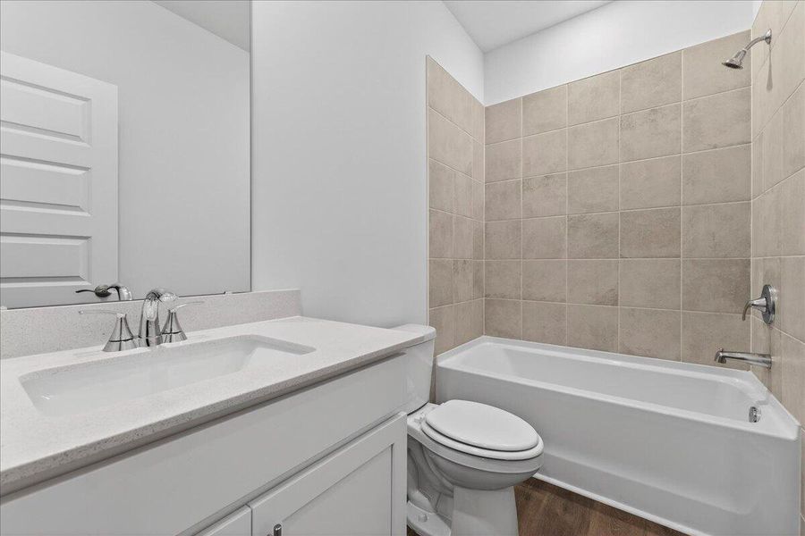 Furnished interior view inside a new home in , Summerville (Image 19).