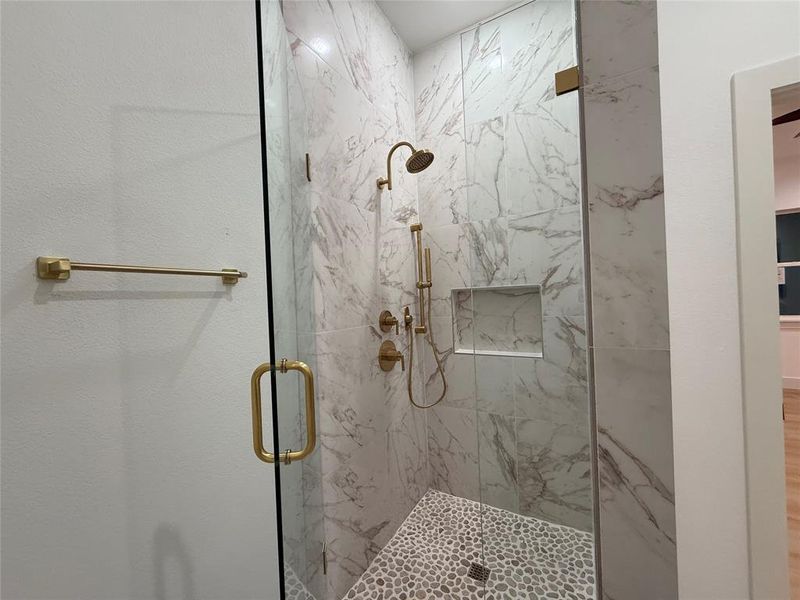 Close-up of interior finishes inside a home in , Kemp (Image 9).