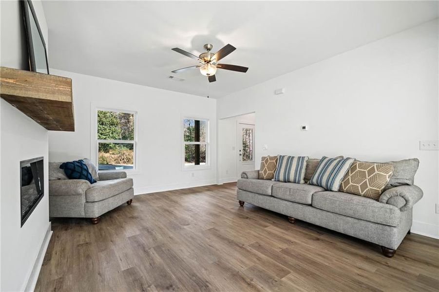 Furnished interior view inside a new home in , Ball Ground (Image 16).