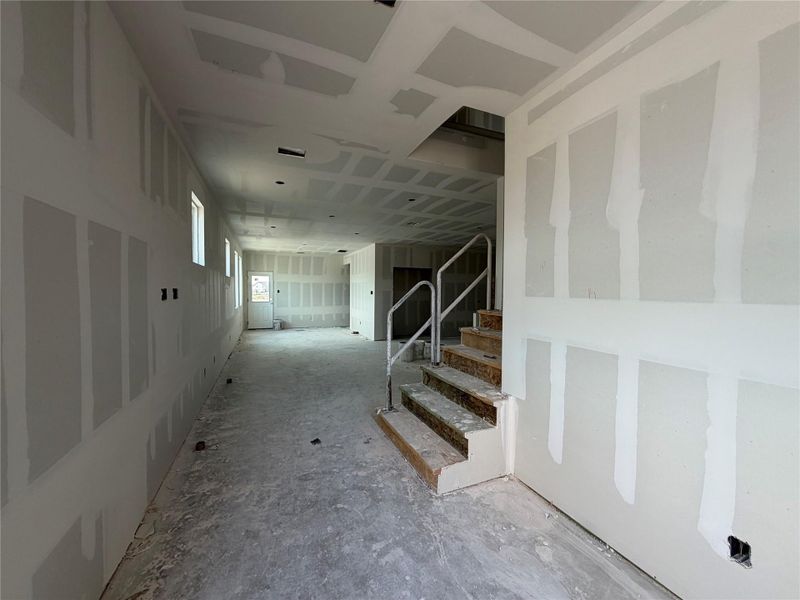 In-progress construction of a new home in Lariat, Liberty Hill, TX (Image 24).