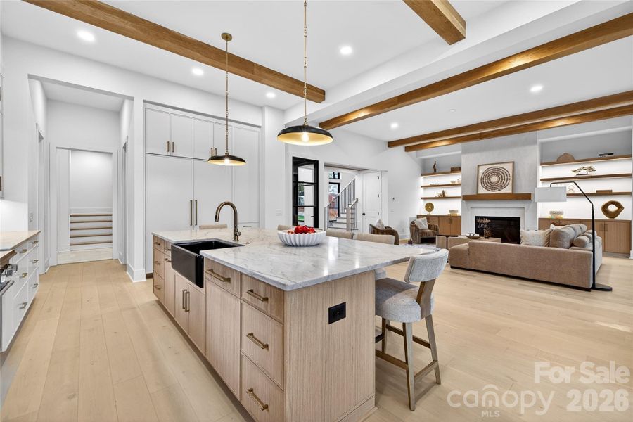 Furnished interior view inside a new home in , Charlotte (Image 19).