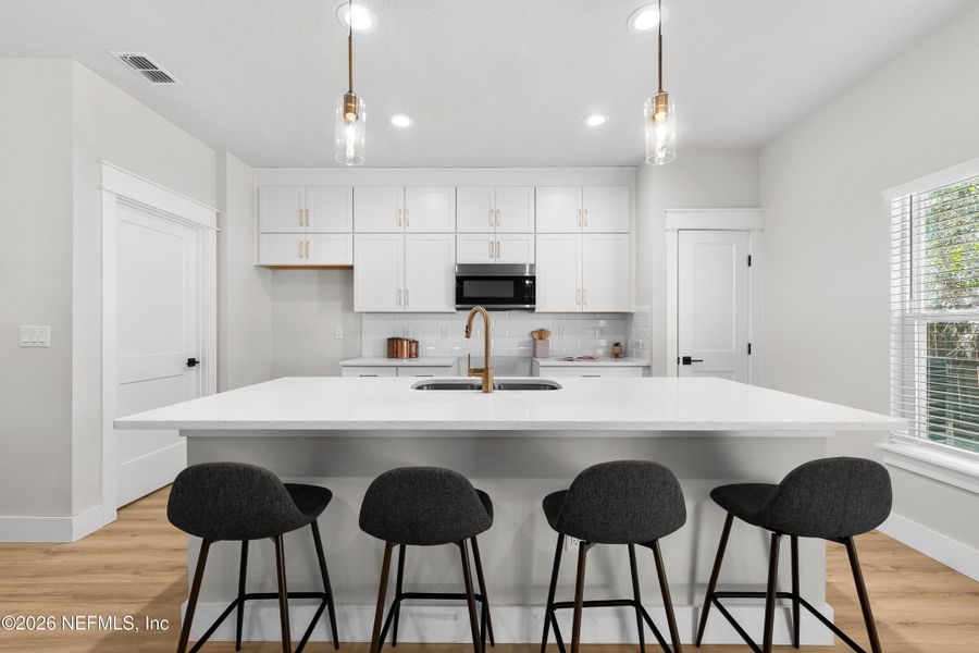 Furnished interior view inside a new home in , Jacksonville (Image 19).