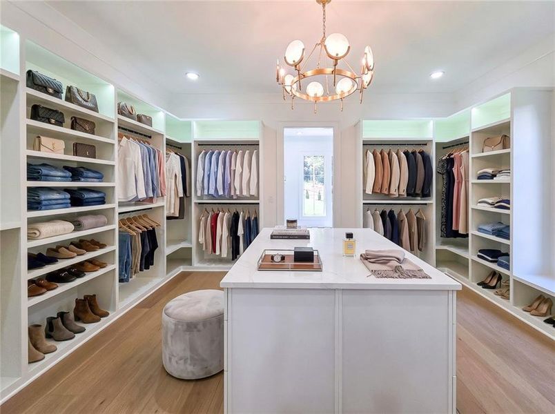 Furnished interior view inside a new home in , Winder (Image 37).