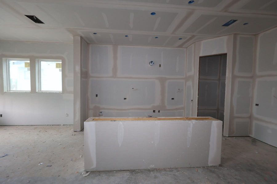In-progress construction of a new home in Bridgeland Central: Emerald Heights - Enclave Collection, Cypress, TX (Image 9).