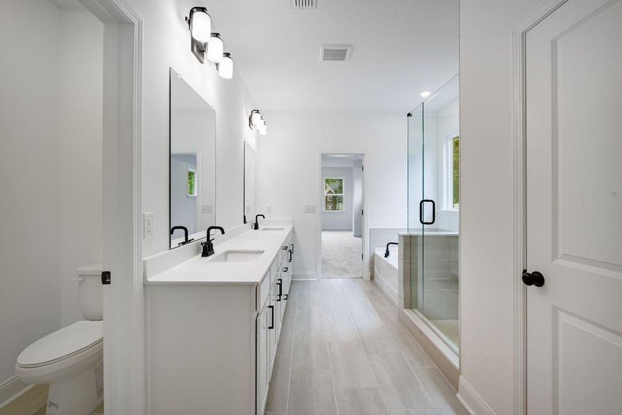 Furnished interior view inside a new home in Reserve at Hickory Walk, Kennesaw (Image 9).