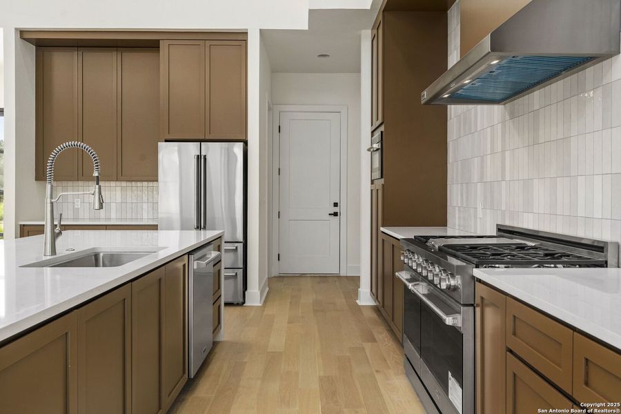 Furnished interior view inside a new home in , San Antonio (Image 31). Furnished interior view inside a new home in , San Antonio (Image 31).