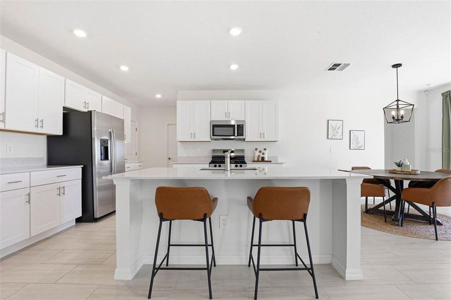 Furnished interior view inside a new home in Prosperity Lakes, Parrish (Image 45).