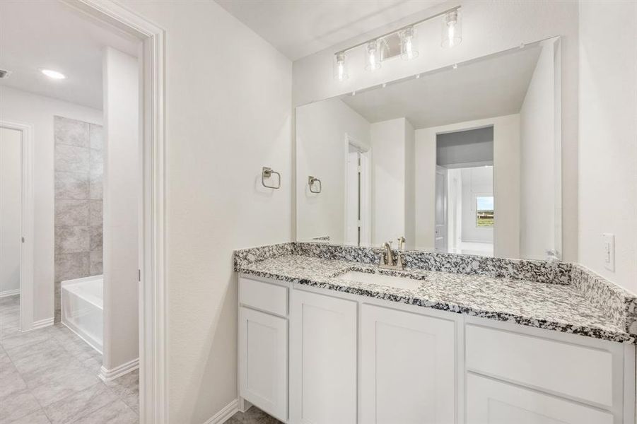 Furnished interior view inside a new home in Ridge Ranch Classic 50, Mesquite (Image 16). Furnished interior view inside a new home in Ridge Ranch Classic 50, Mesquite (Image 16).