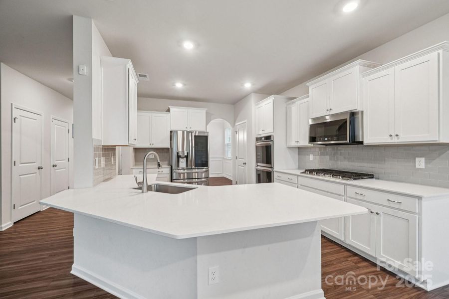 Furnished interior view inside a new home in Falls Cove at Lake Norman: Falls Cove at Lake Norman - Phase 3 & 4, Troutman (Image 13).