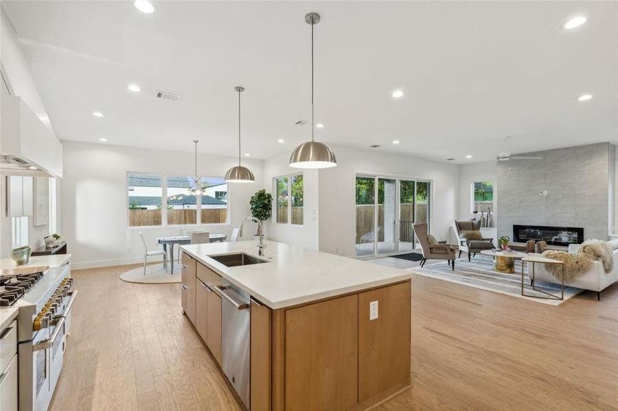 Open Concept Kitchen