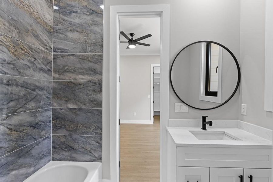 Furnished interior view inside a new home in , Jefferson (Image 17).