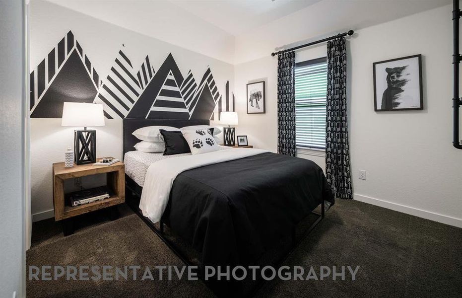 Furnished interior view inside a new home in Goodland, Midlothian (Image 33).