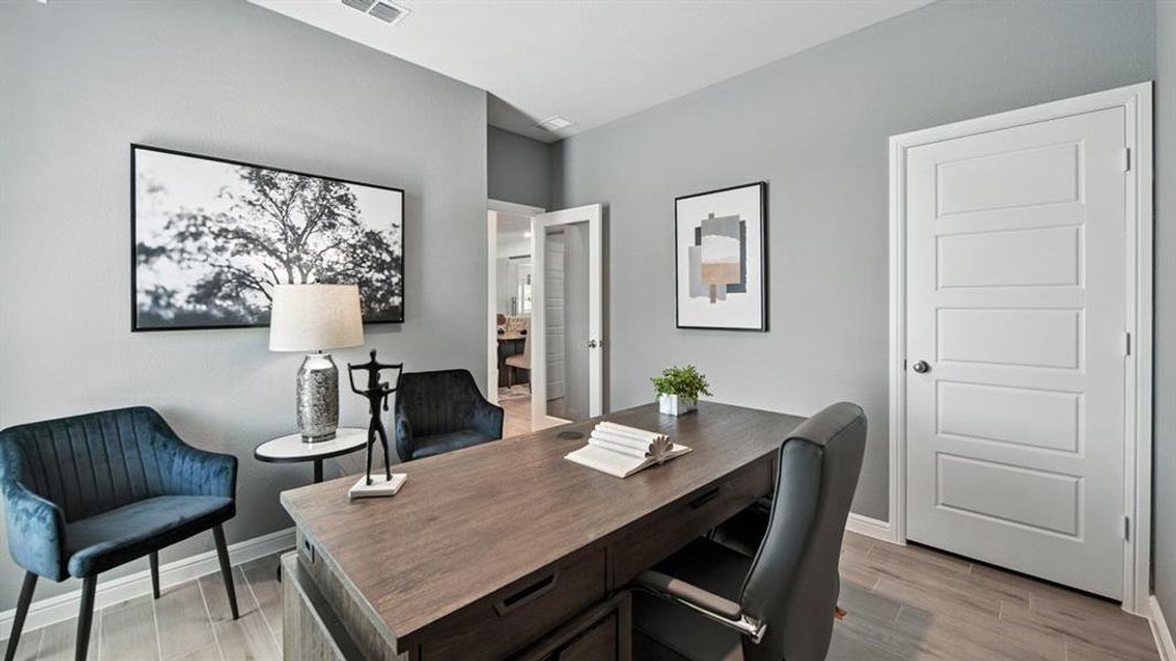 Furnished interior view inside a new home in Vista Park, Decatur (Image 15).