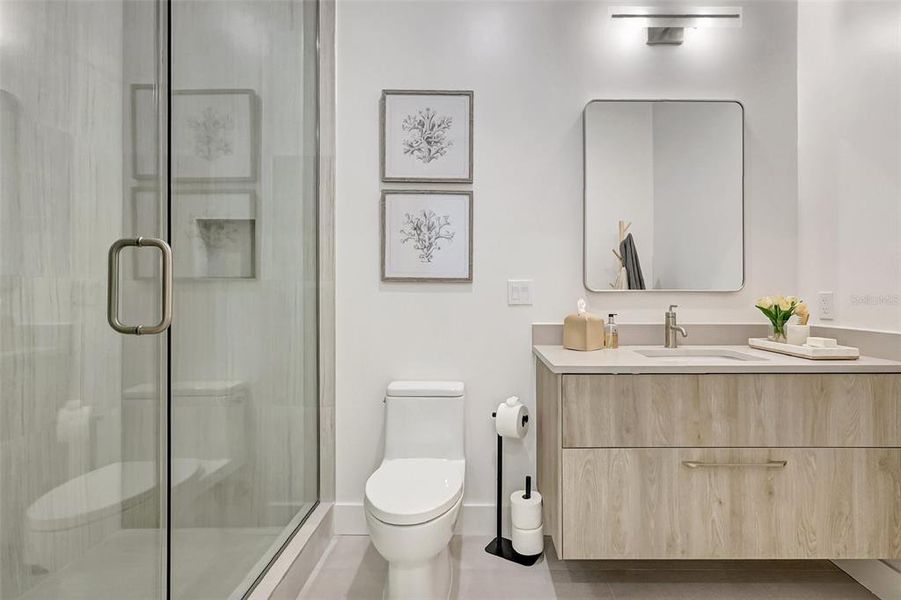 Furnished interior view inside a new home in , Sarasota (Image 6).