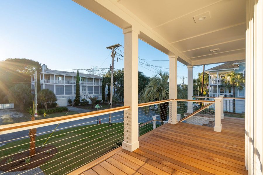 Exterior details and patio area of a home in , Isle Of Palms (Image 42). Exterior details and patio area of a home in , Isle Of Palms (Image 42).