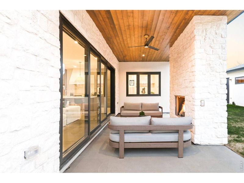 Exterior details and patio area of a home in , Denver (Image 27).