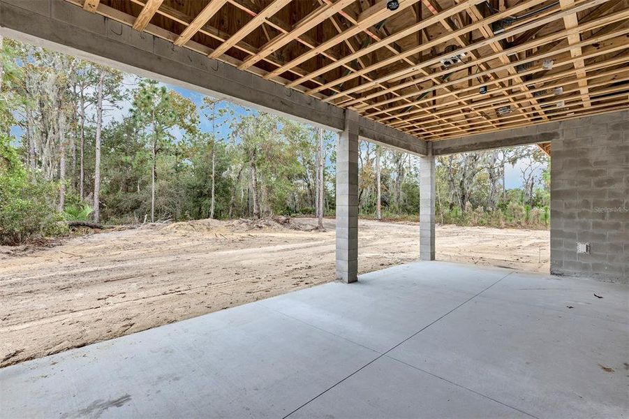 In-progress construction of a new home in , Wildwood, FL (Image 22).