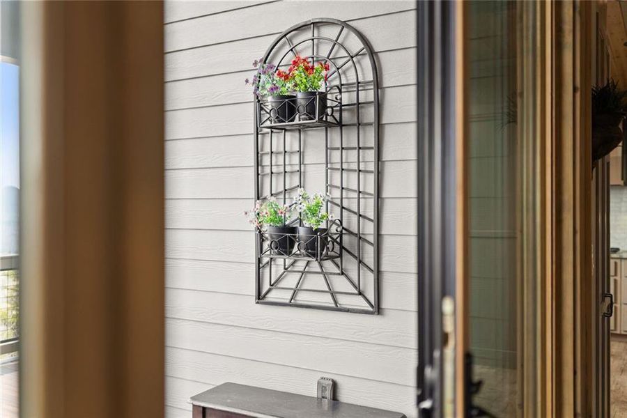 Exterior details and patio area of a home in , Cleveland (Image 35).