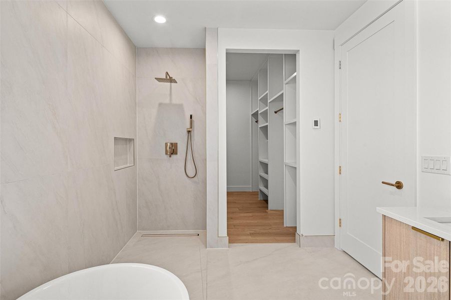 Furnished interior view inside a new home in , Fletcher (Image 8).