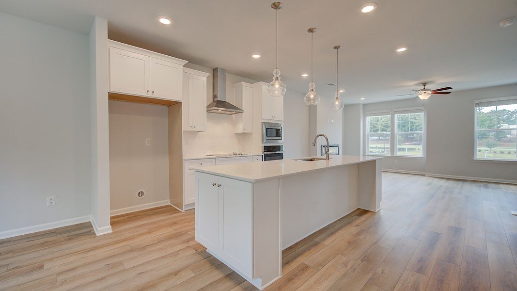 Representative furnished interior of a home built from the Grable by DRB Homes in Daybreak, Newnan (Image 12).