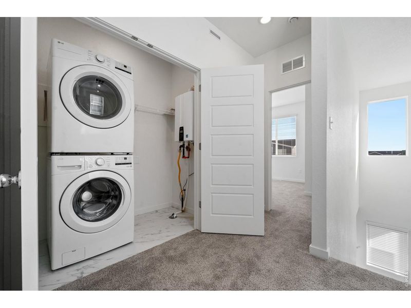 Furnished interior view inside a new home in Liberty Draw, Evans (Image 15). Furnished interior view inside a new home in Liberty Draw, Evans (Image 15).