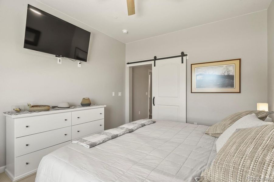 Furnished interior view inside a new home in Stonegate Condos, Parker (Image 6).