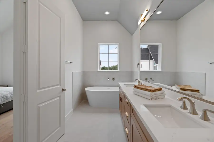 Furnished interior view inside a new home in , Houston (Image 4).
