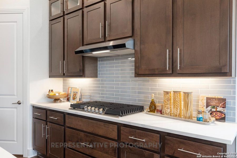 Furnished interior view inside a new home in Weston Oaks, San Antonio (Image 9).